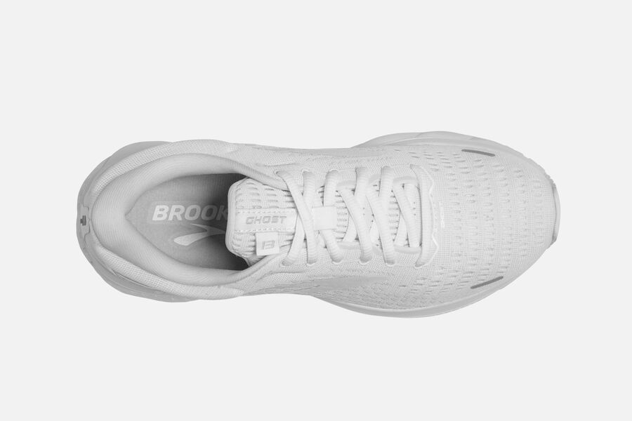 Brooks Israel Ghost 13 Road Running Shoes Mens - White - UBW-176509